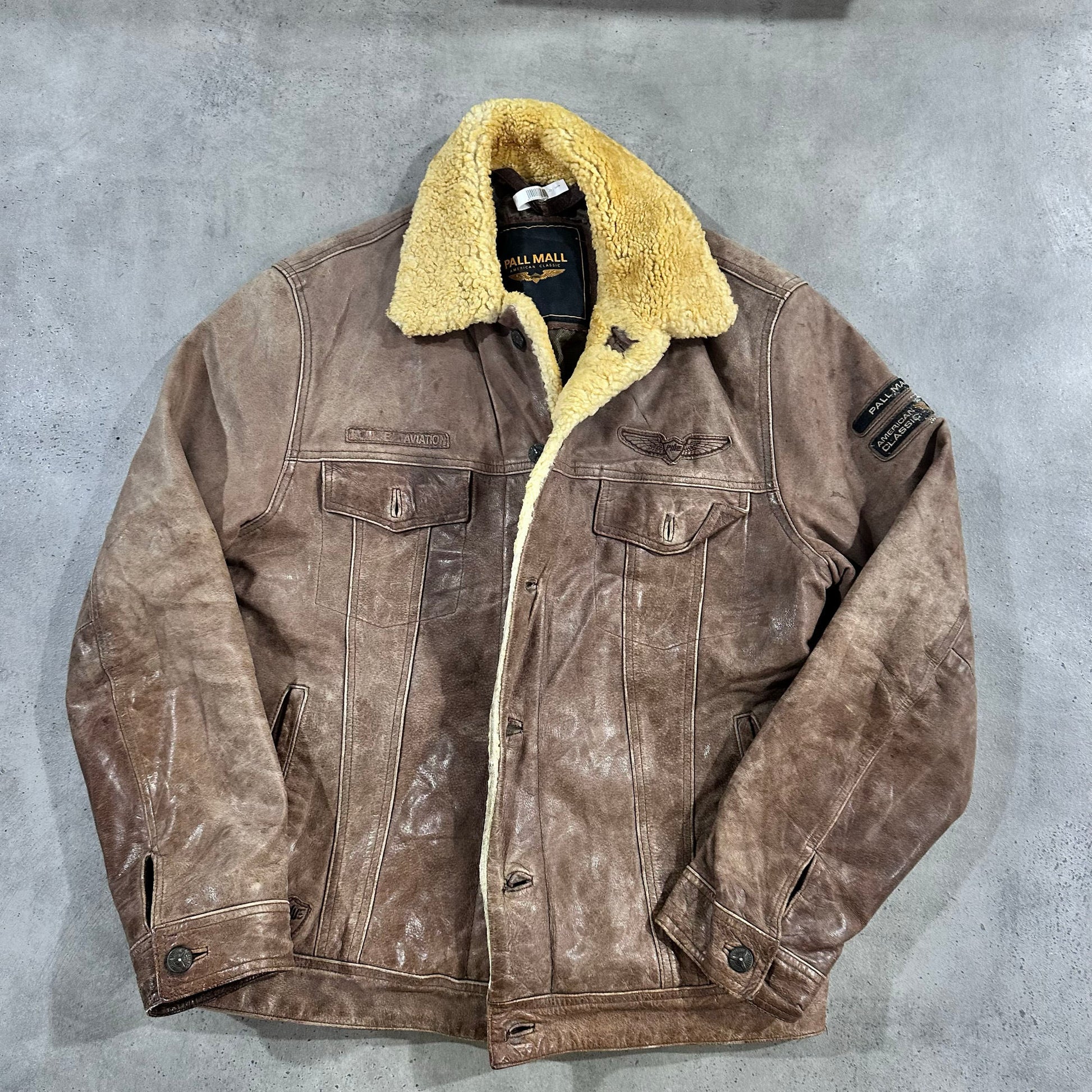 Vintage 70s-90s Military Flight Leather Jackets