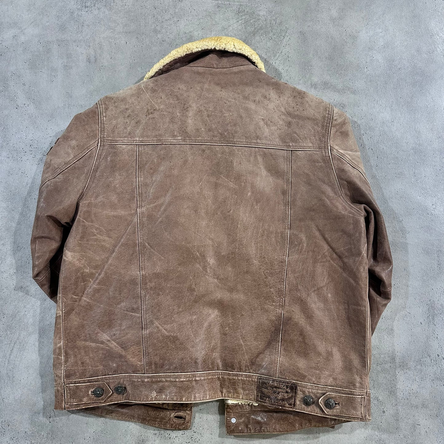 Vintage 70s-90s Military Flight Leather Jackets