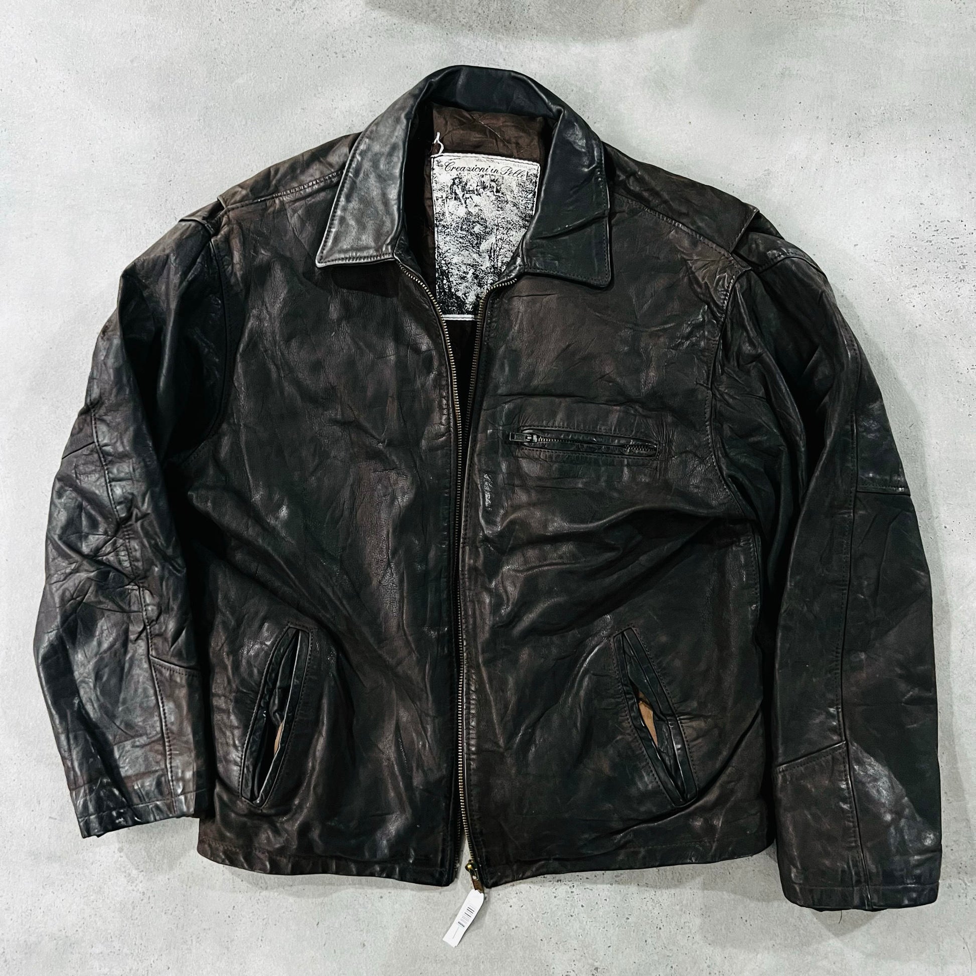Vintage 70s-90s Italy Leather Jackets