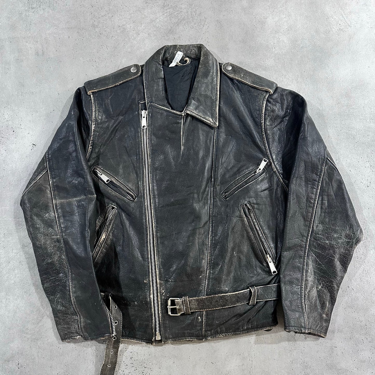 Vintage 70s-90s Double Rider Leather Jackets