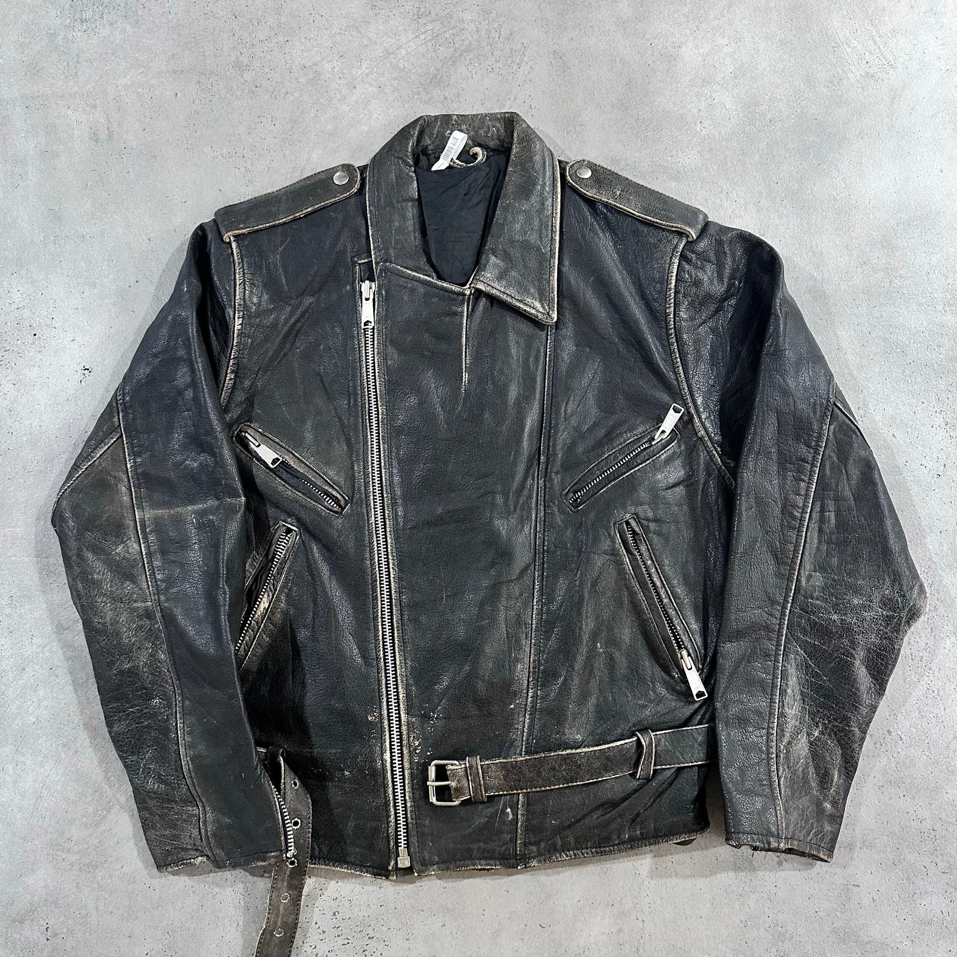 Vintage 70s-90s Double Rider Leather Jackets