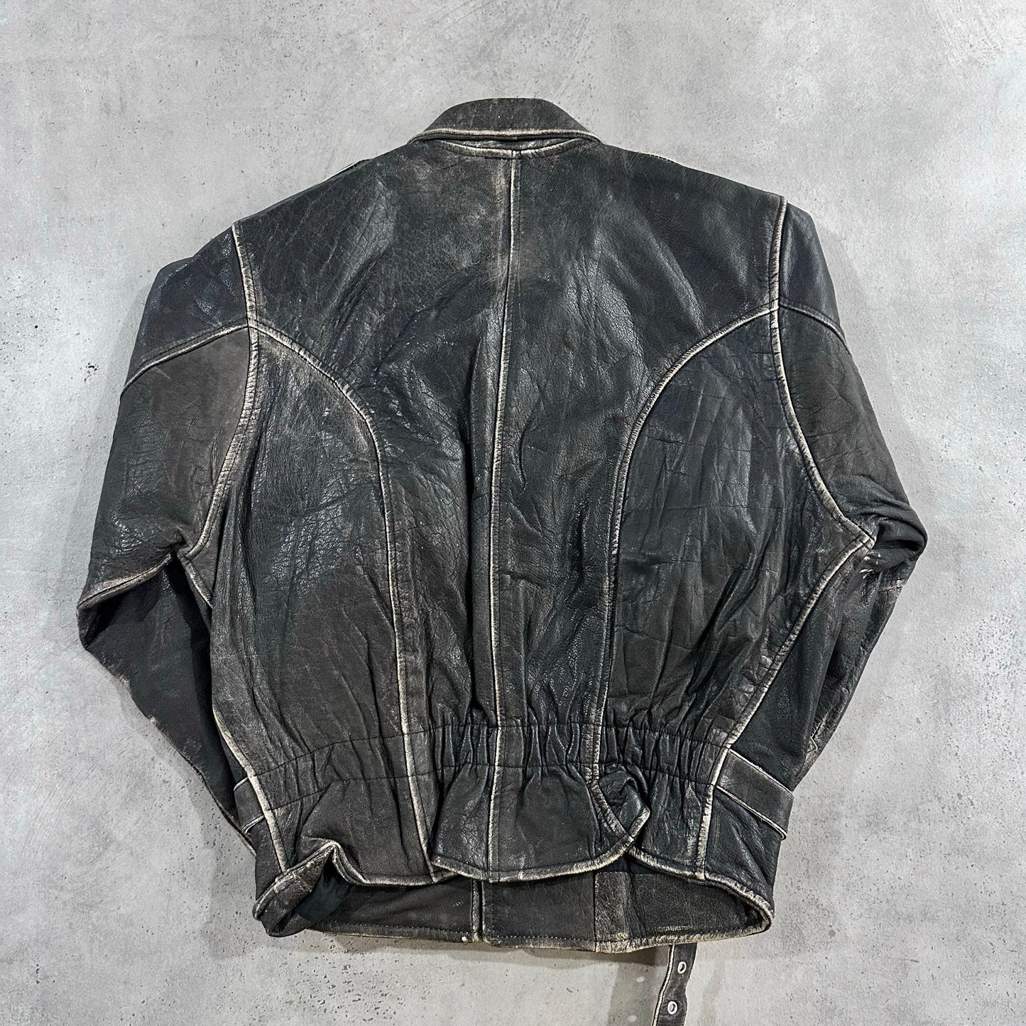 Vintage 70s-90s Double Rider Leather Jackets
