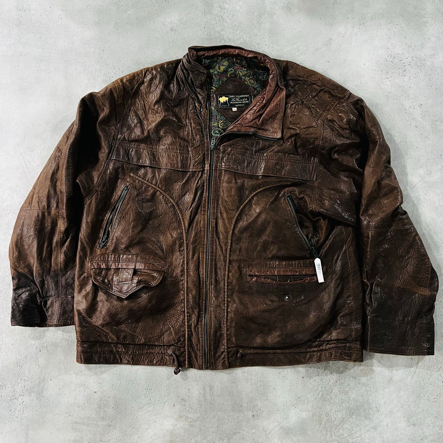 Vintage 70s-90s France Leather Jackets