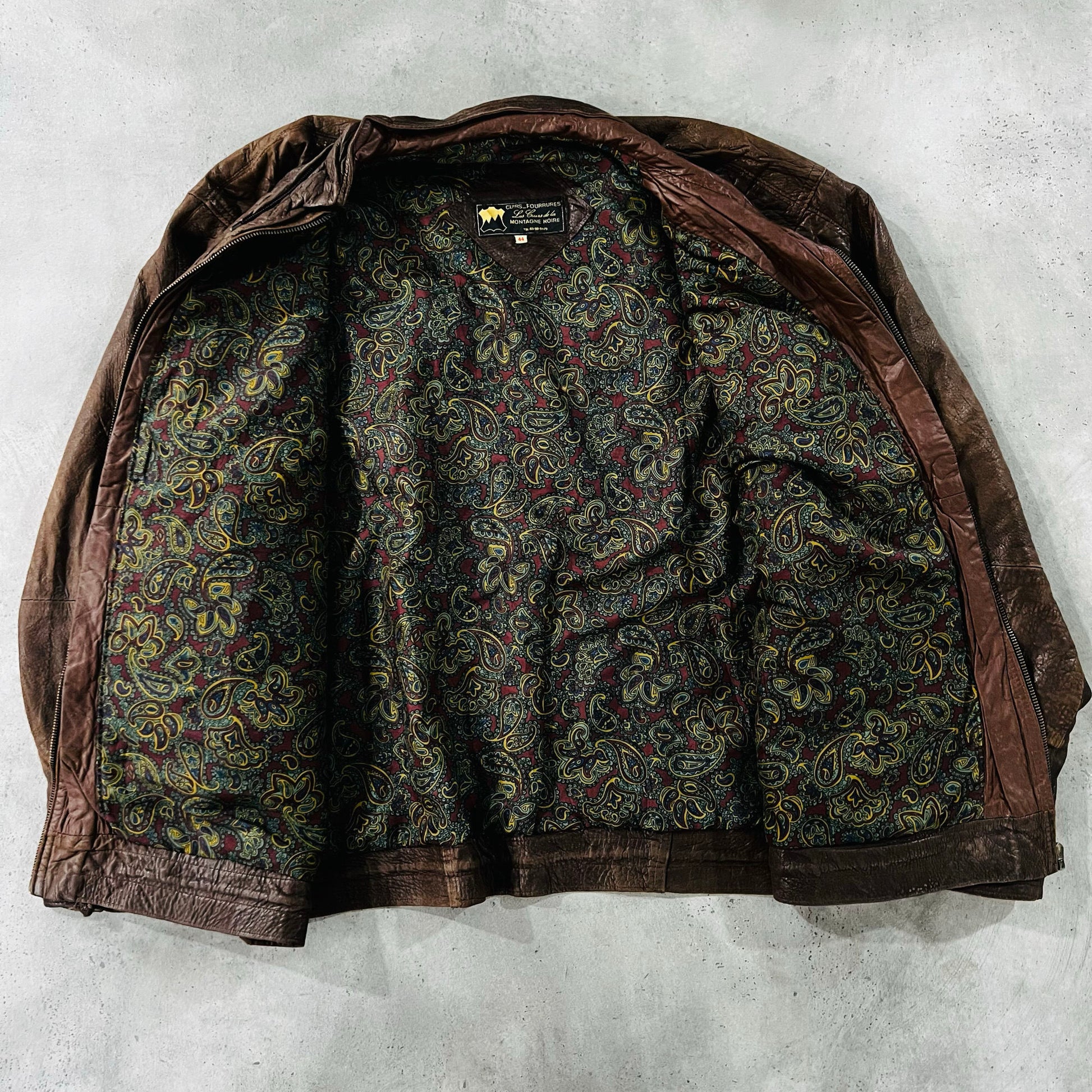 Vintage 70s-90s France Leather Jackets