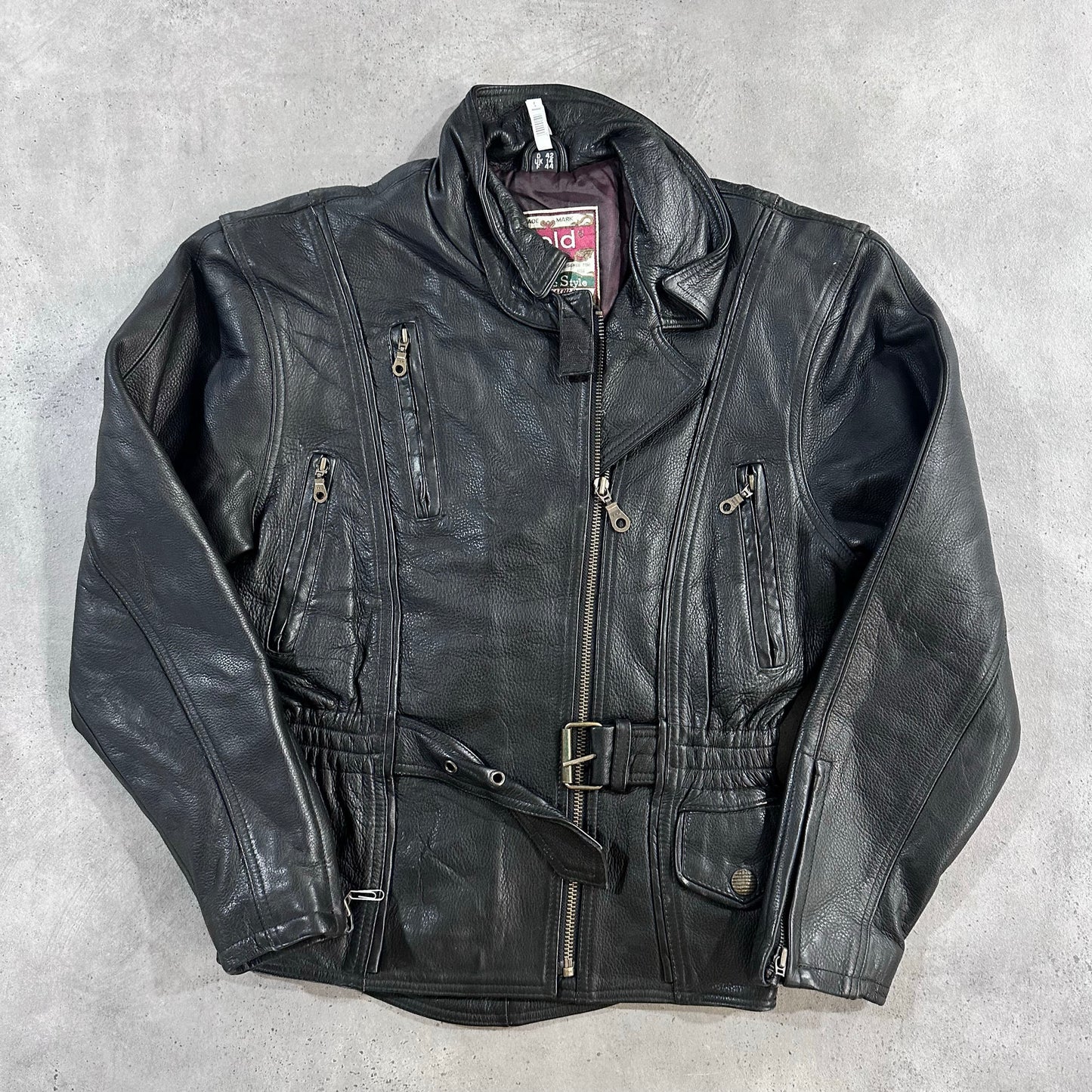 Vintage 70s-90s Double Rider Leather Jackets