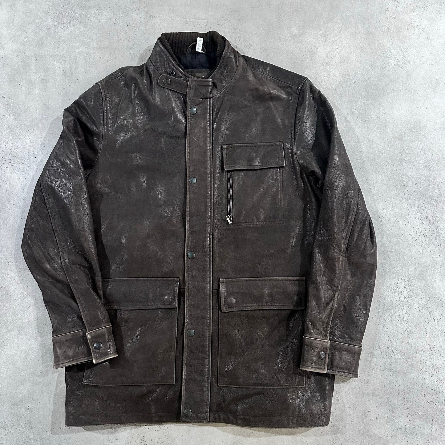 Vintage Mid-Length Leather Jackets