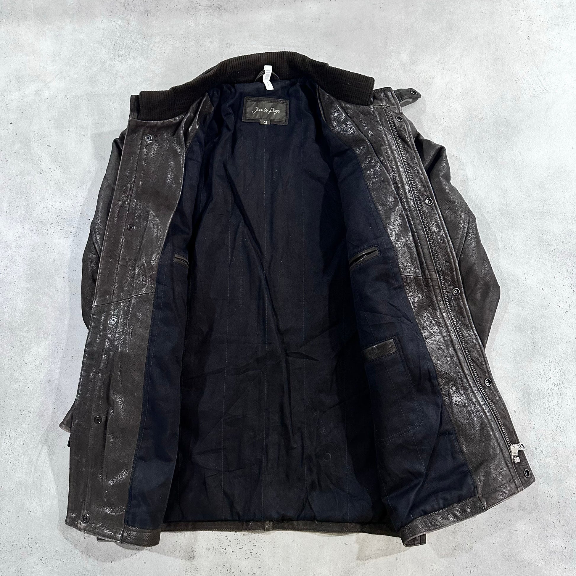 Vintage Mid-Length Leather Jackets