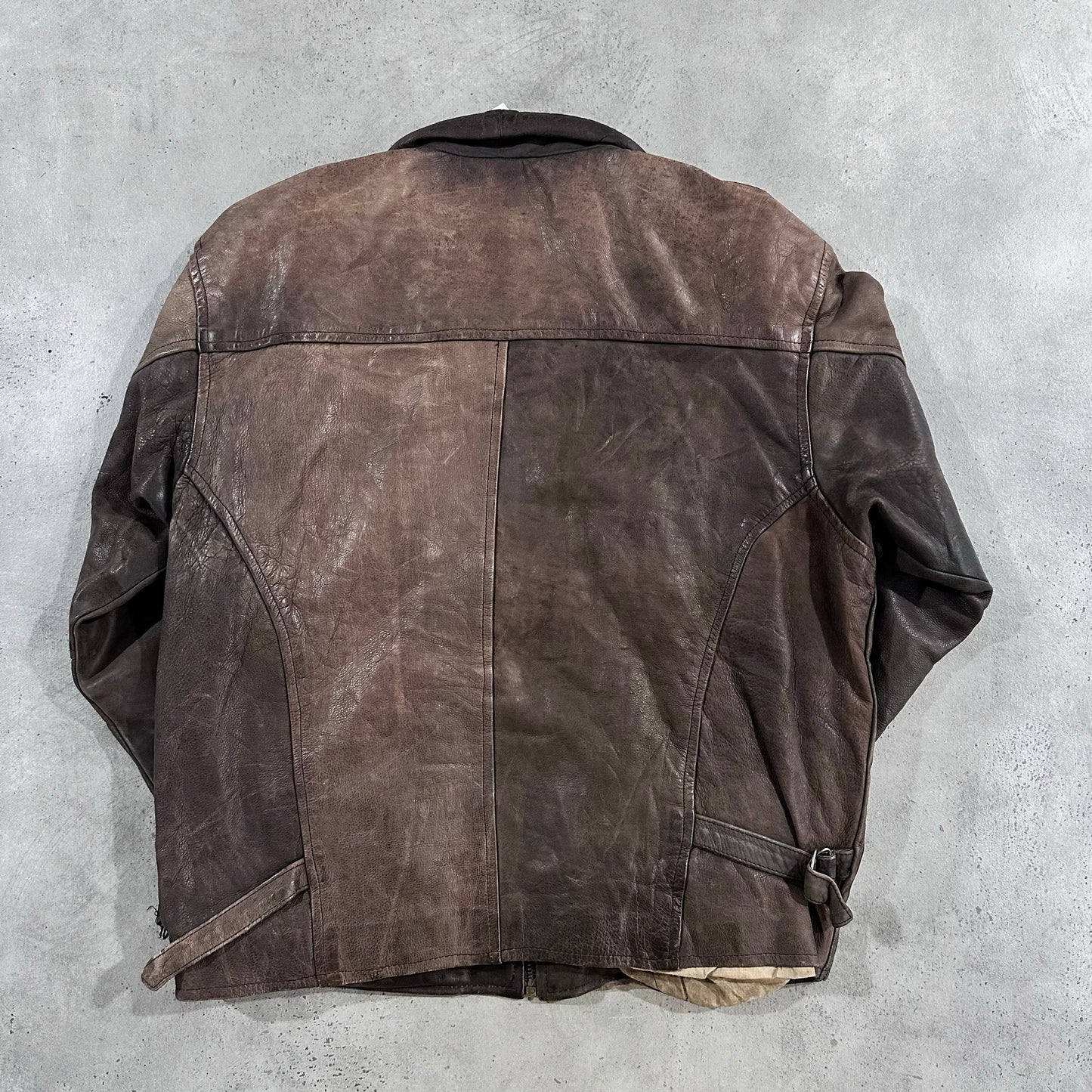 Vintage 70s-90s Italy Military Flight Leather Jackets