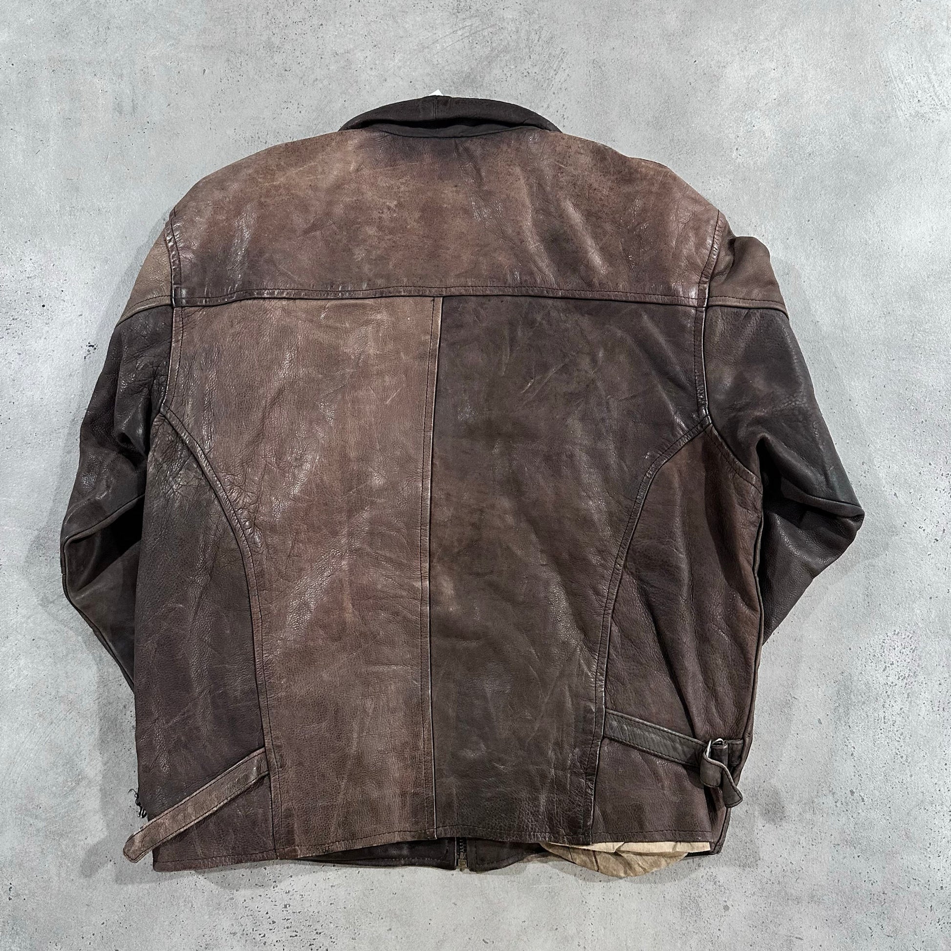 Vintage 70s-90s Italy Military Flight Leather Jackets