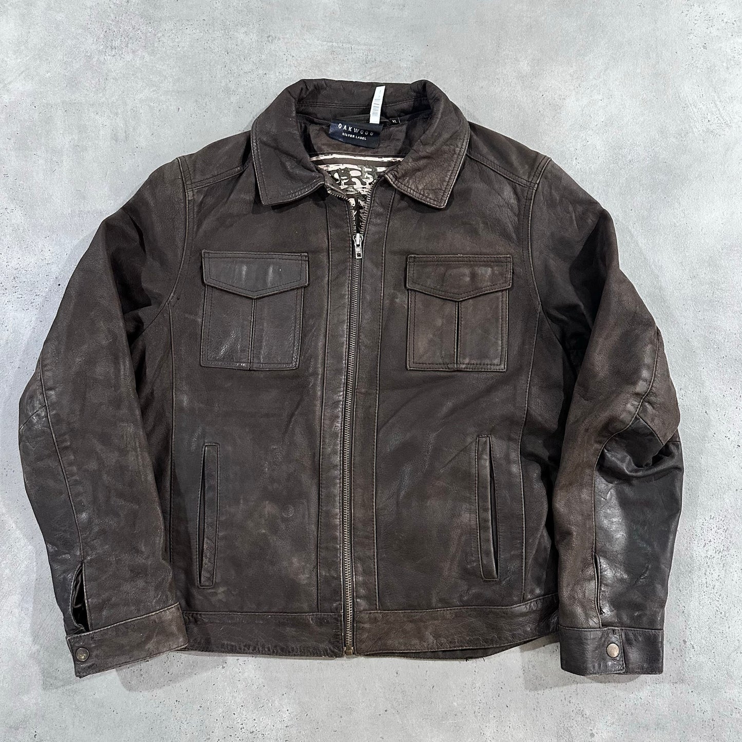 Vintage Oakwood Leather Jackets