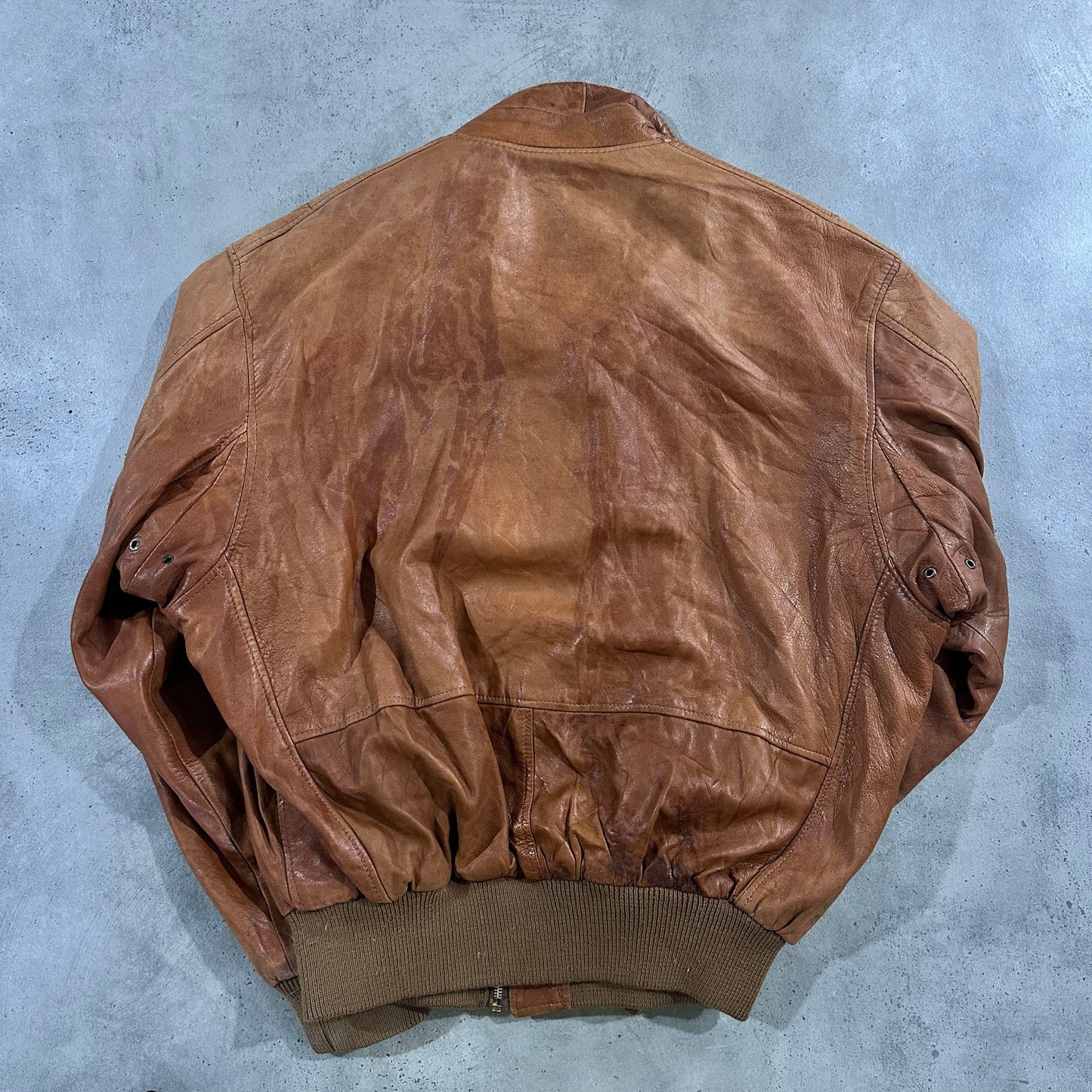Vintage 70s-90s France Military Flight Leather Jackets