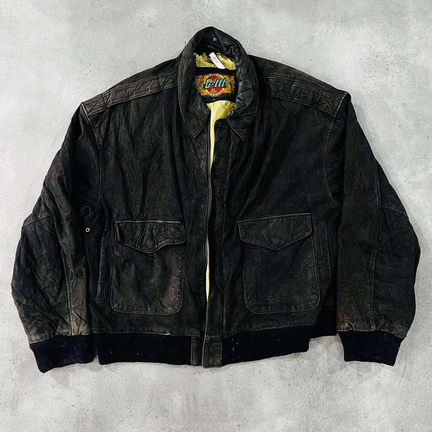 Vintage 70s-90s Military A-2 Leather Jackets