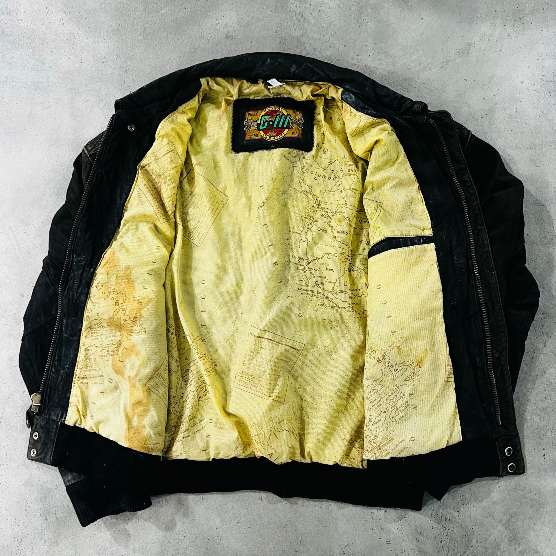 Vintage 70s-90s Military A-2 Leather Jackets