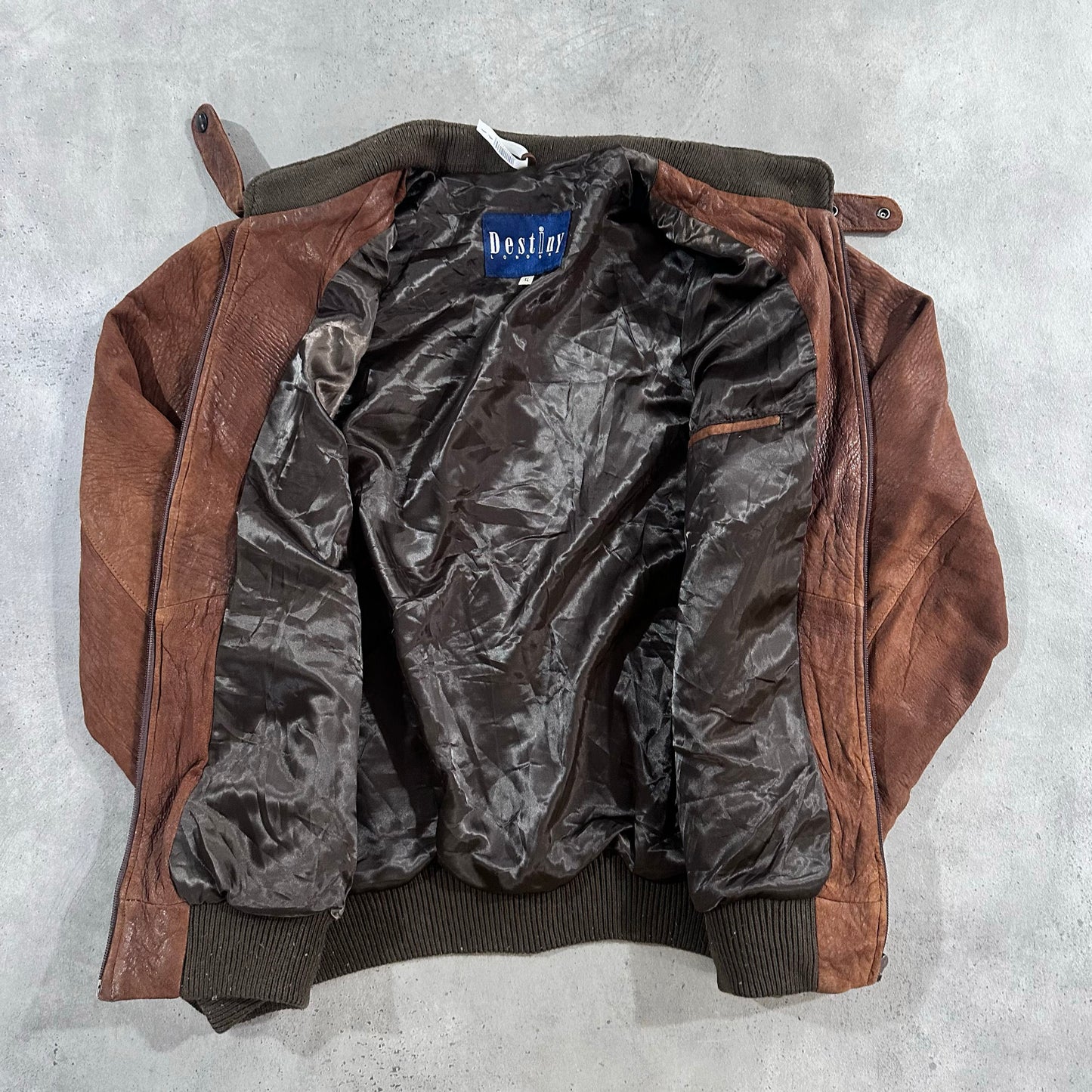 Vintage 70s-90s England Military Flight Leather Jackets