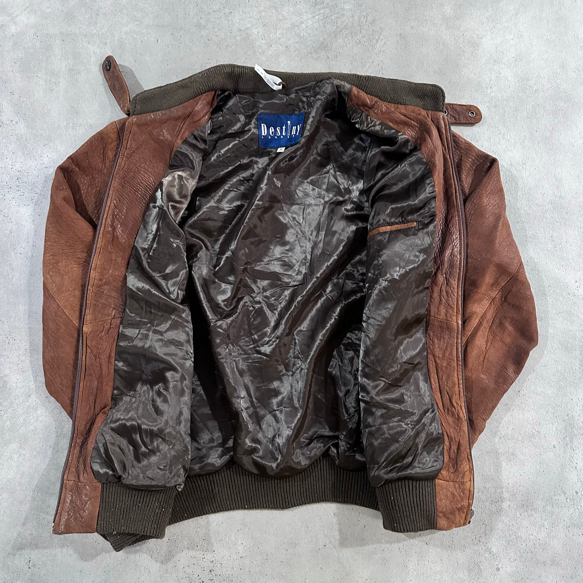 Vintage 70s-90s England Military Flight Leather Jackets