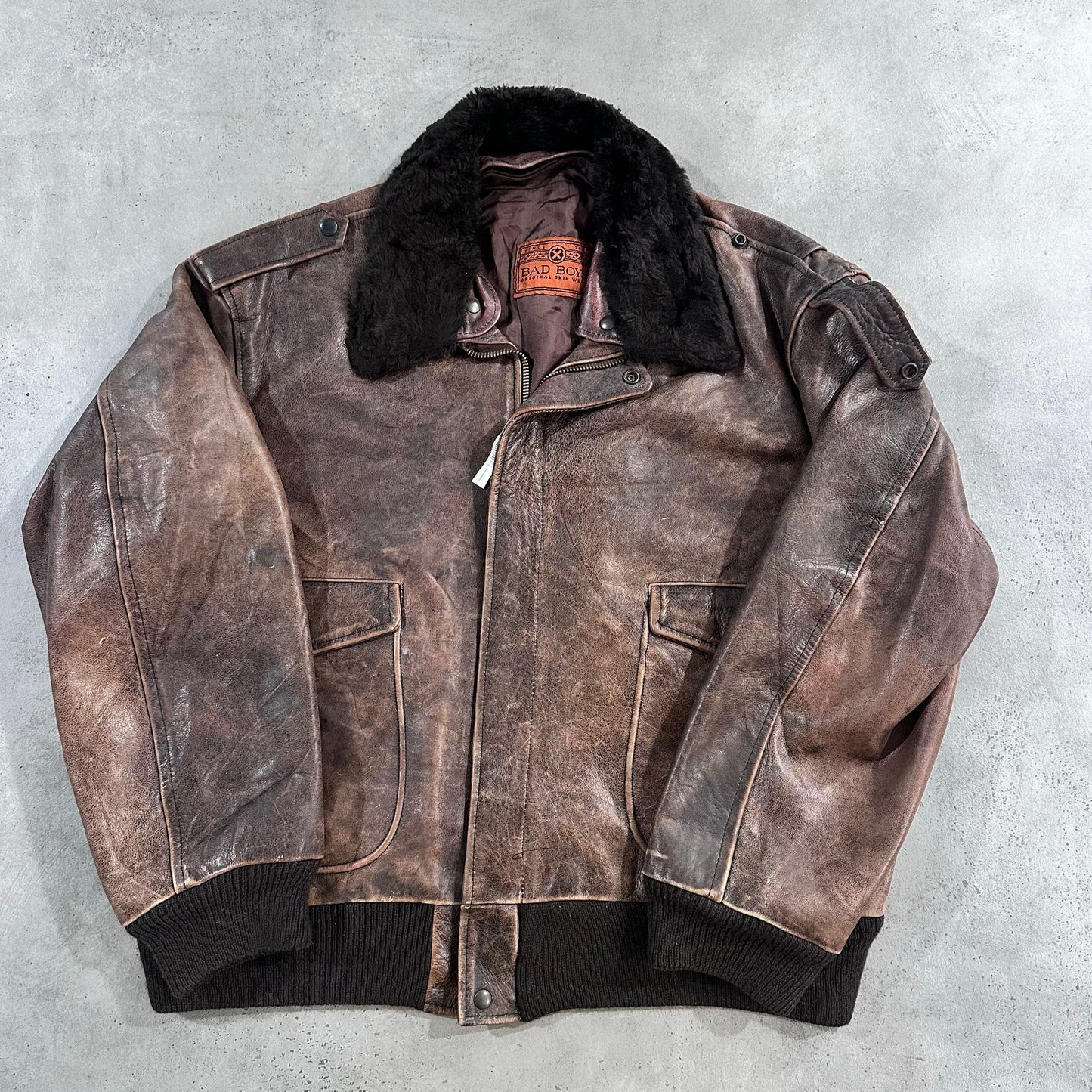 Vintage 70s-90s Military Flight Leather Jackets