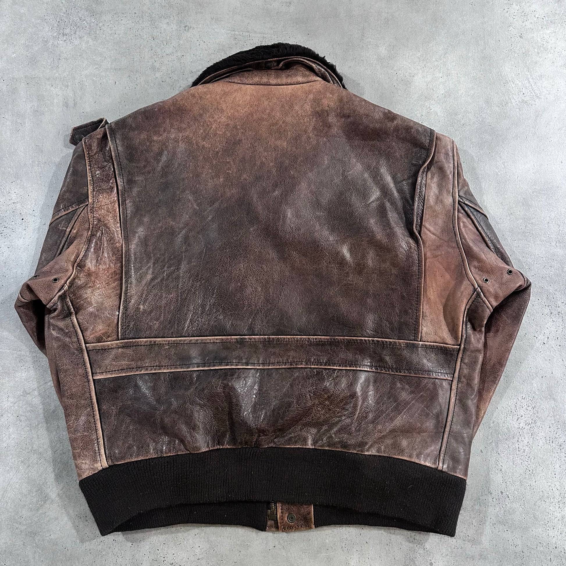 Vintage 70s-90s Military Flight Leather Jackets