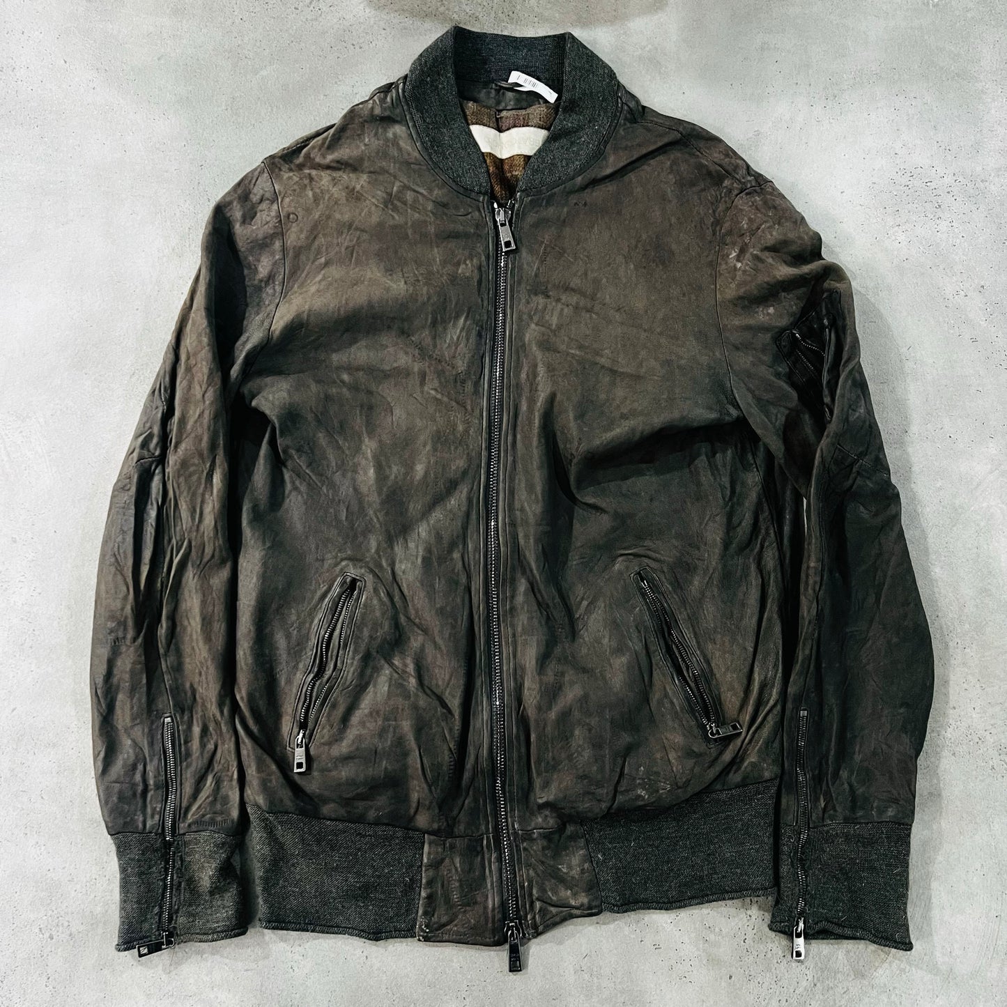 Vintage Italy Flight Leather Jackets