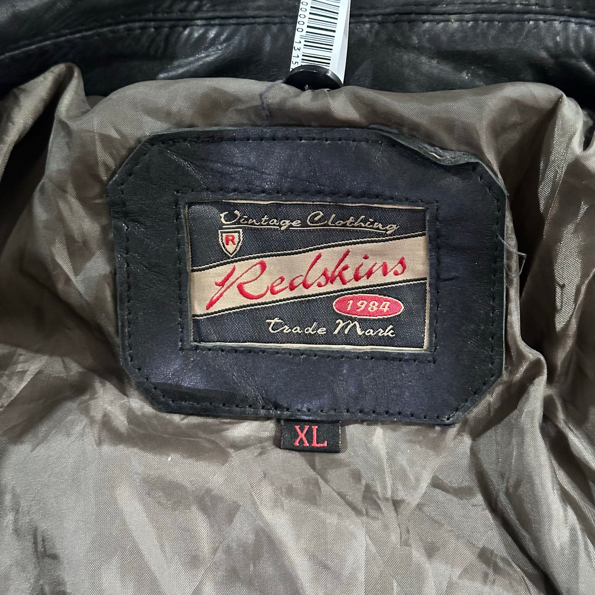 Vintage Redskins Retro Mid-Length Leather Jackets
