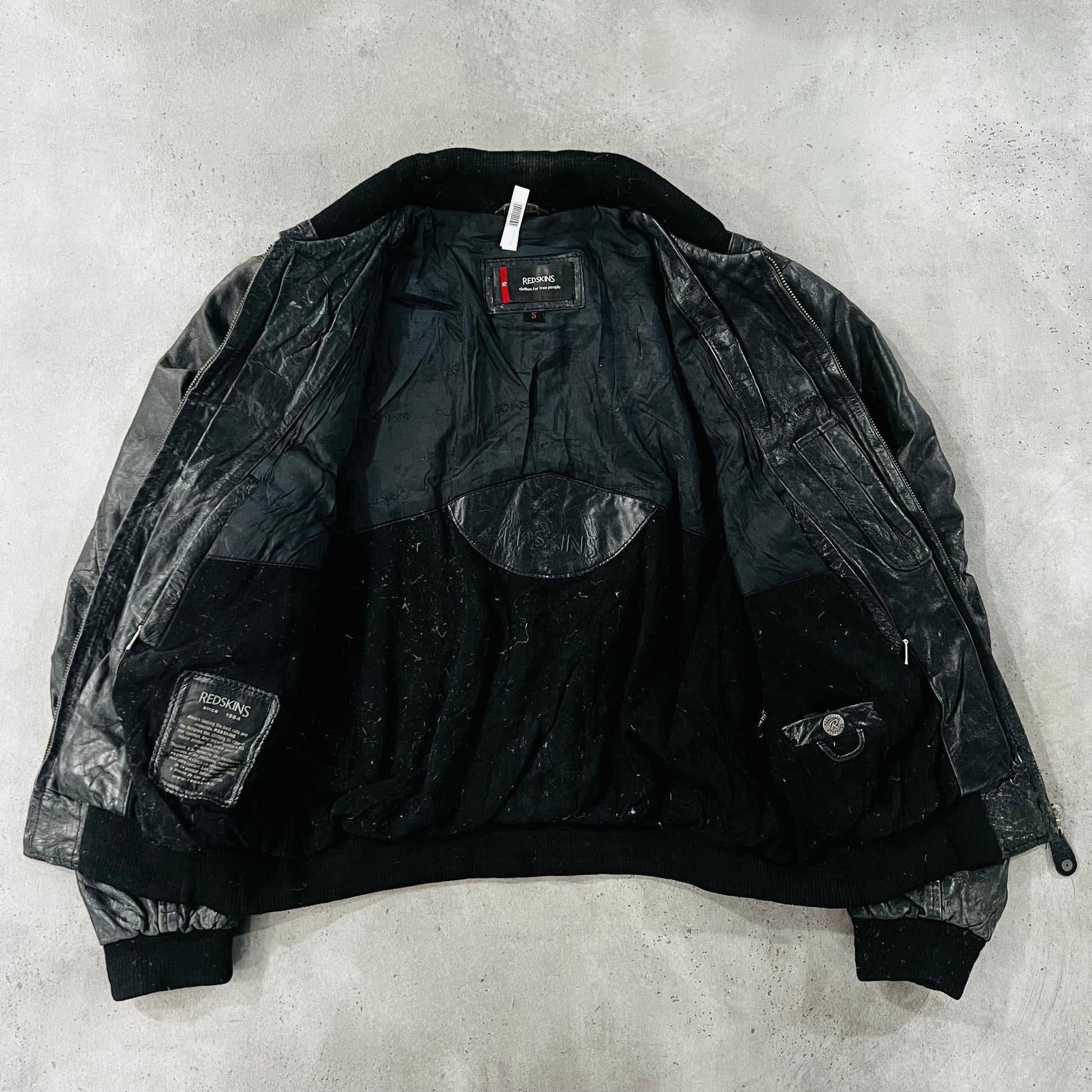Vintage Redskins Retro Flight Leather Jackets
