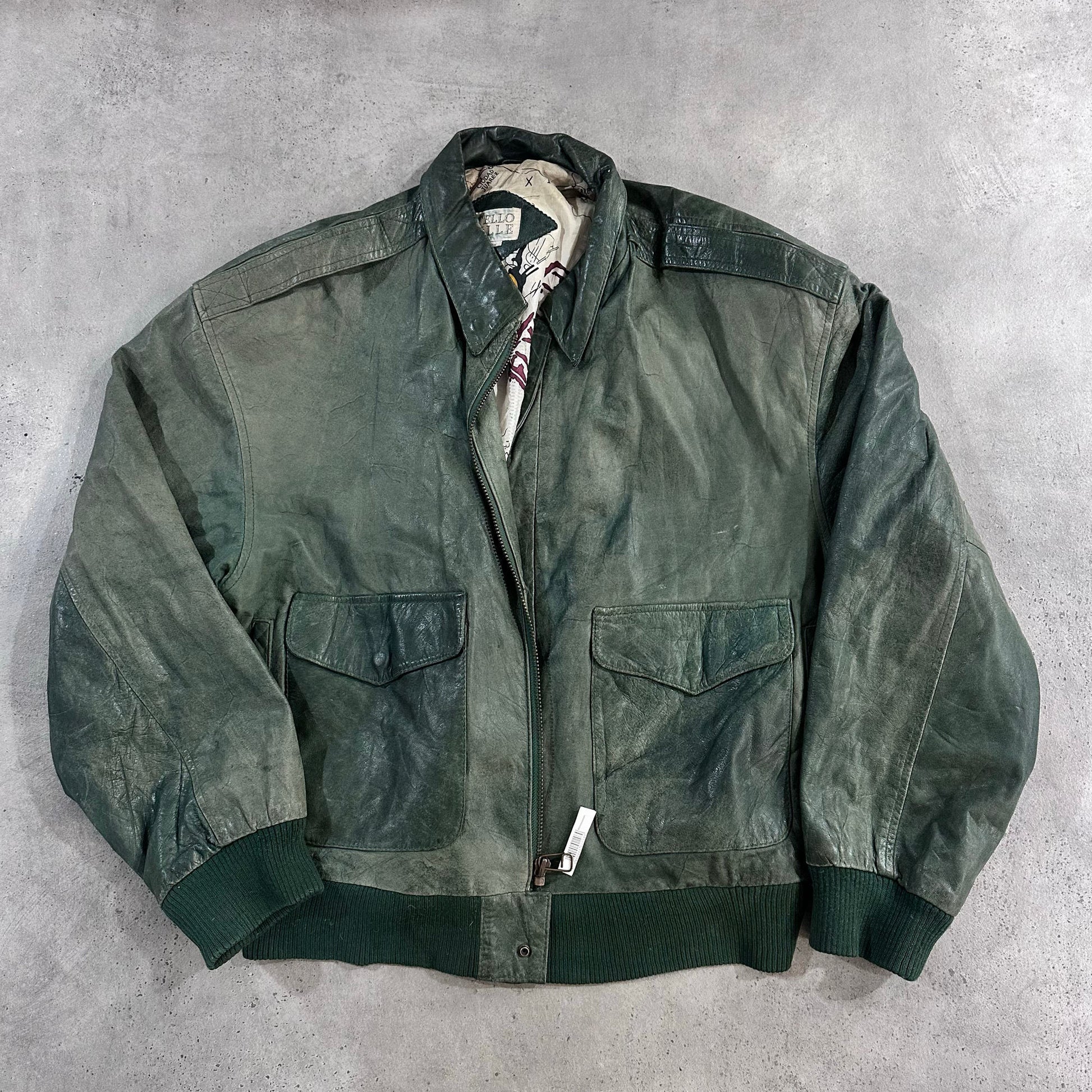 Vintage 70s-90s Military A-2 Leather Jackets