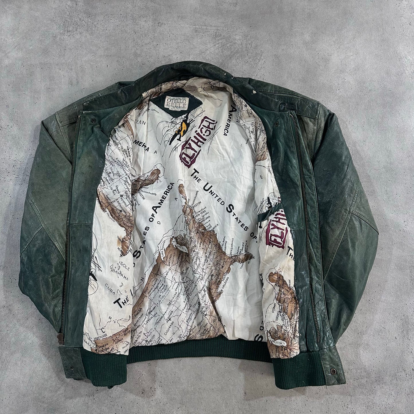 Vintage 70s-90s Military A-2 Leather Jackets