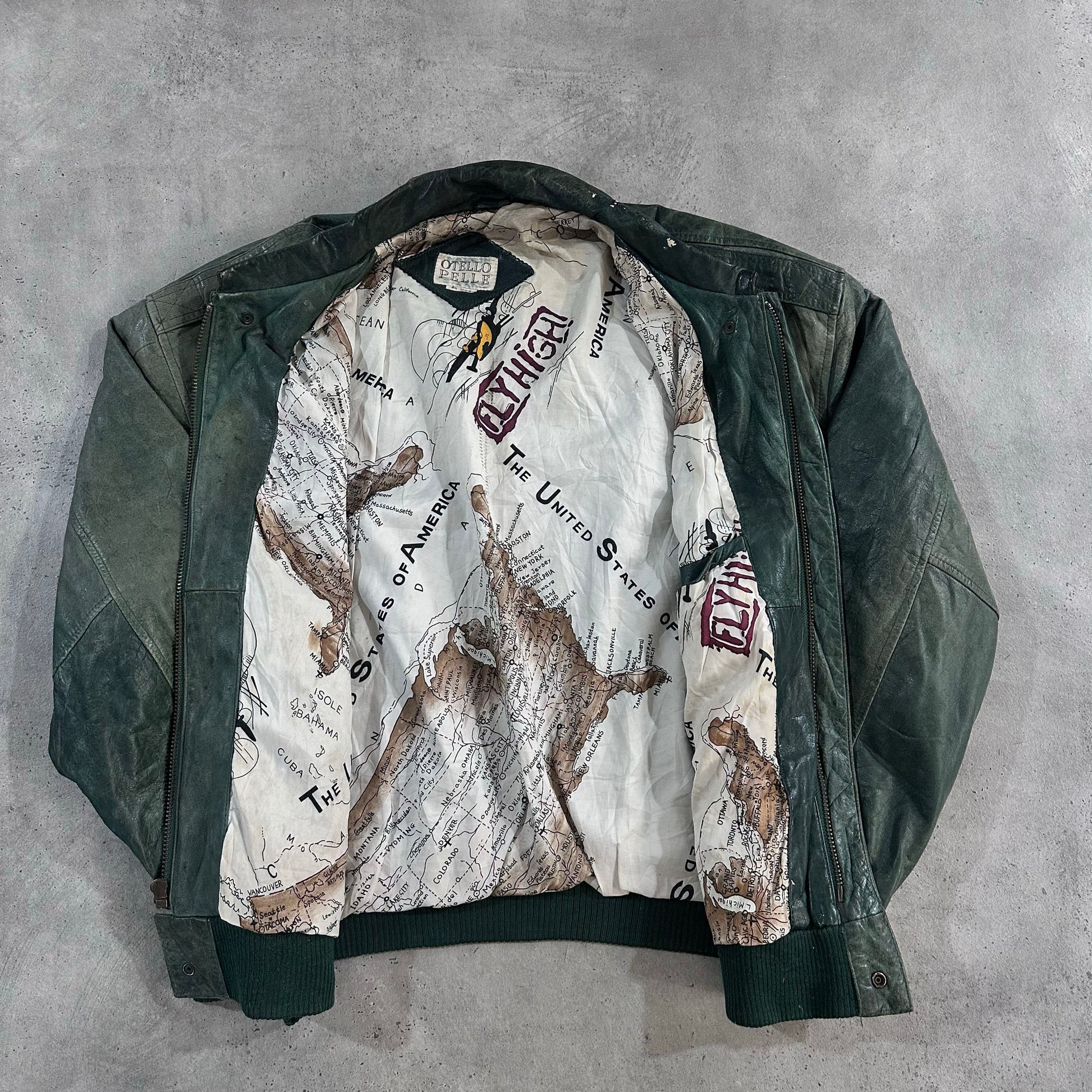 Vintage 70s-90s Military A-2 Leather Jackets