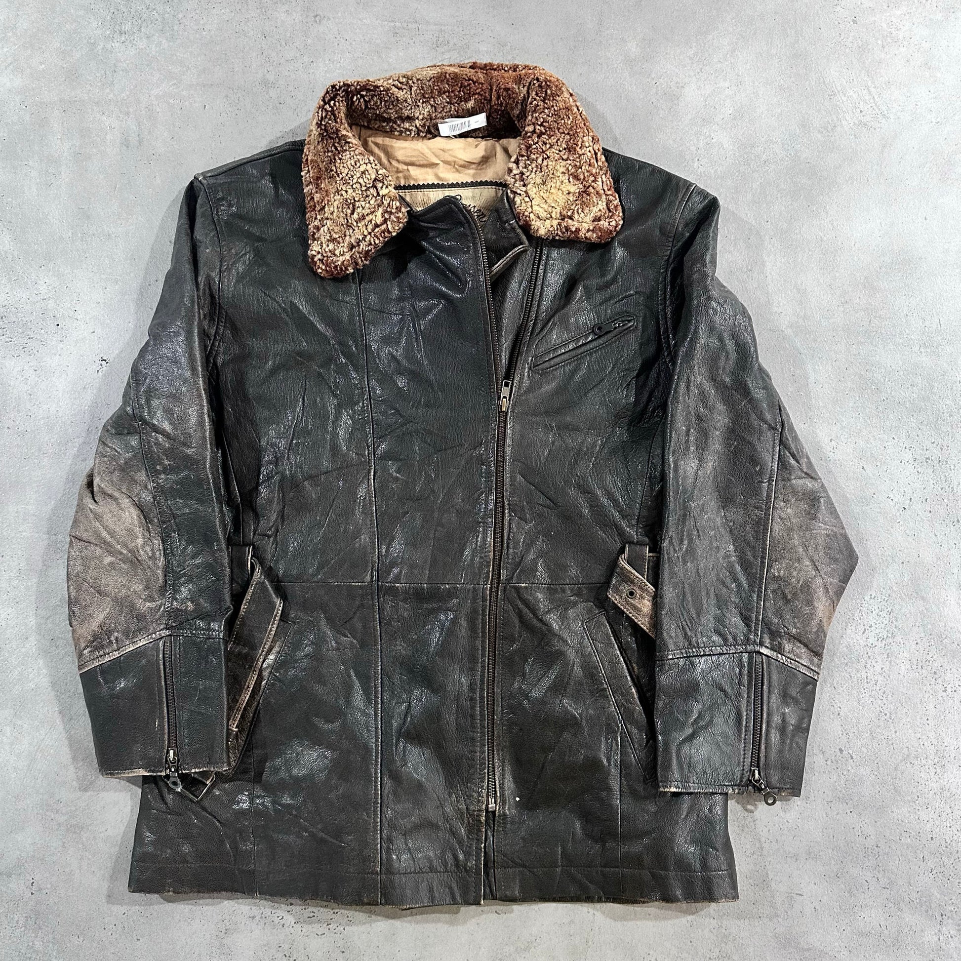 Vintage 70s-90s Denmark Mid-Length Leather Jackets