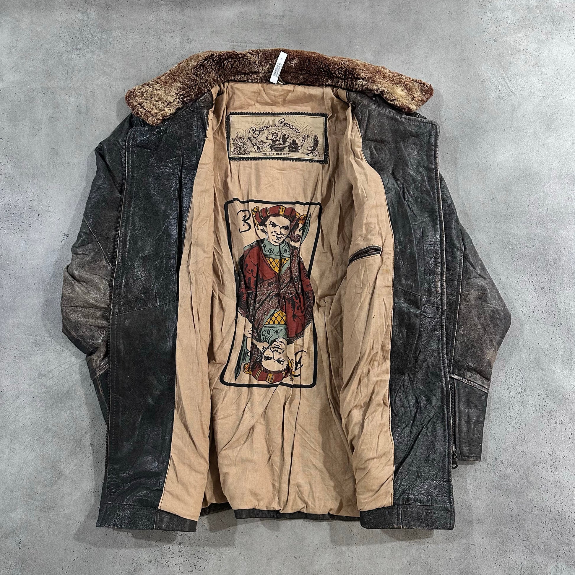 Vintage 70s-90s Denmark Mid-Length Leather Jackets