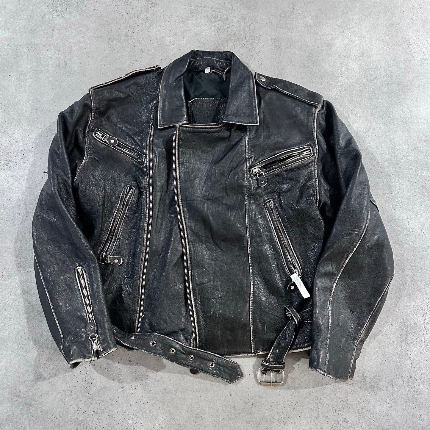 Vintage 70s-90s Double Rider Leather Jackets