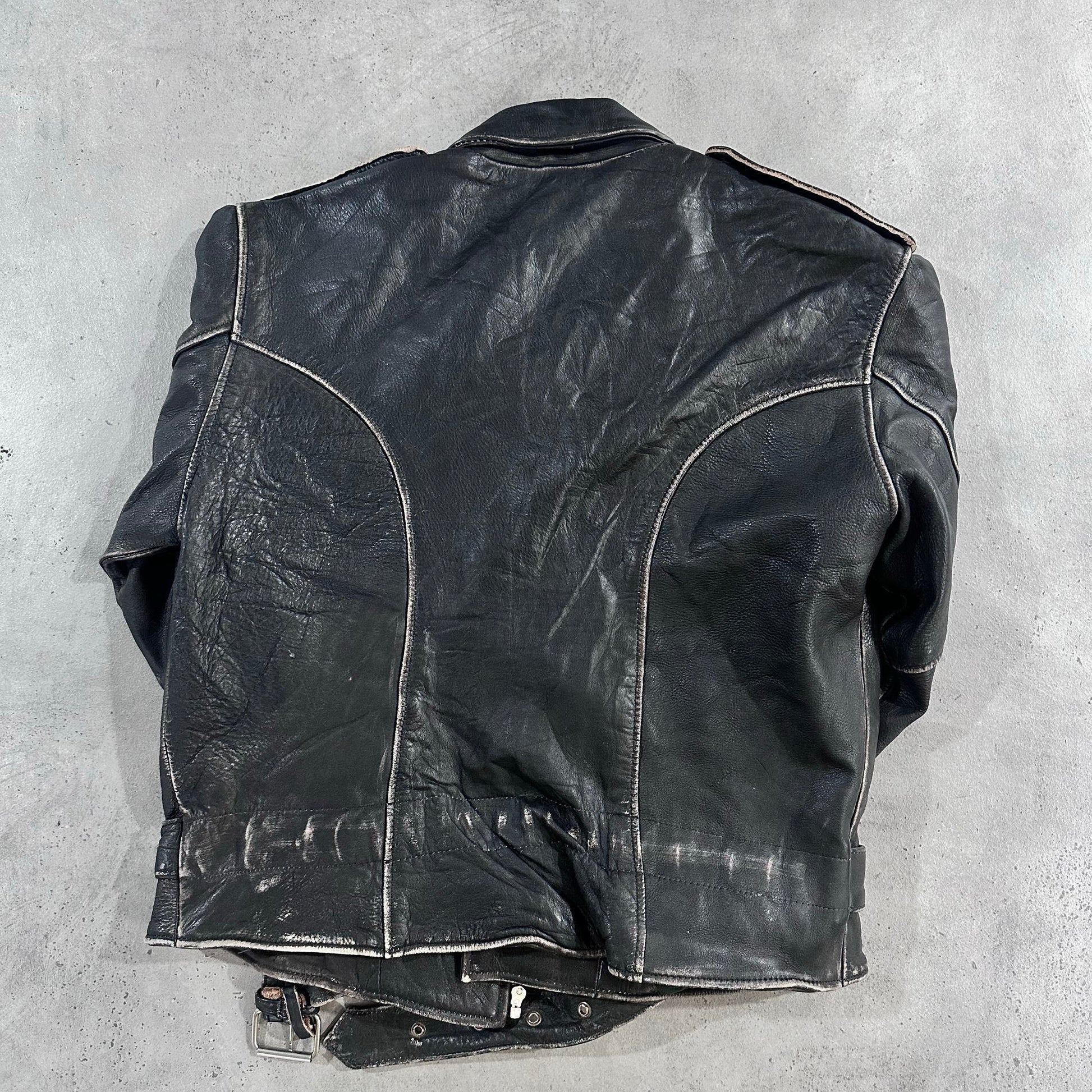 Vintage 70s-90s Double Rider Leather Jackets