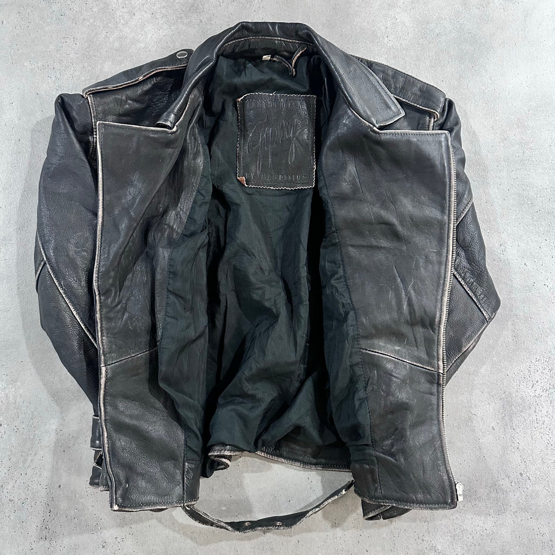 Vintage 70s-90s Double Rider Leather Jackets