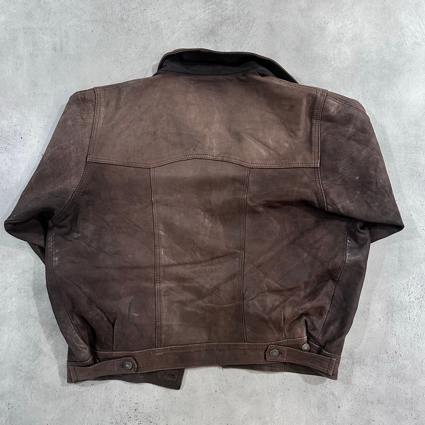 Vintage 70s-90s Portugal Workwear Leather Jackets