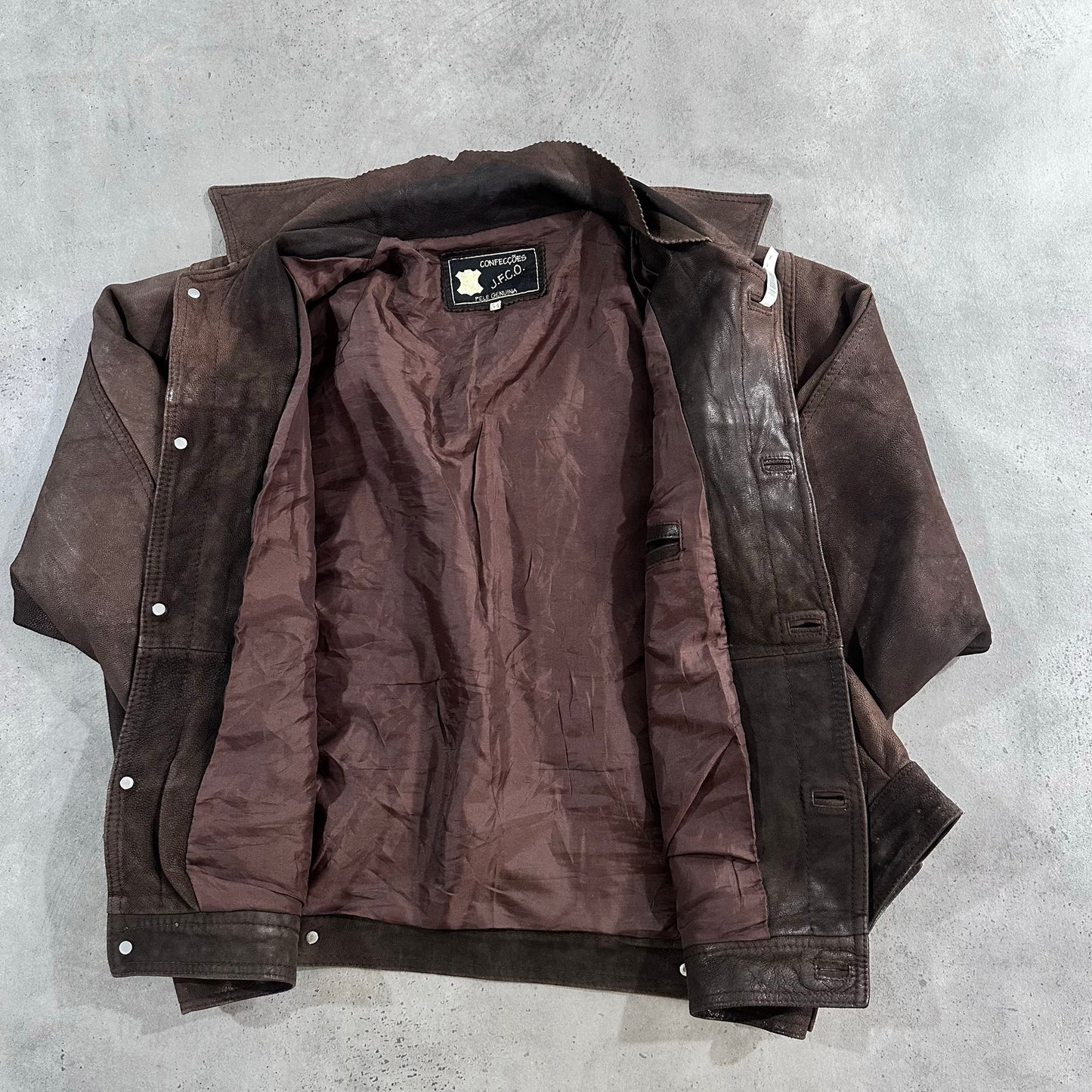 Vintage 70s-90s Portugal Workwear Leather Jackets