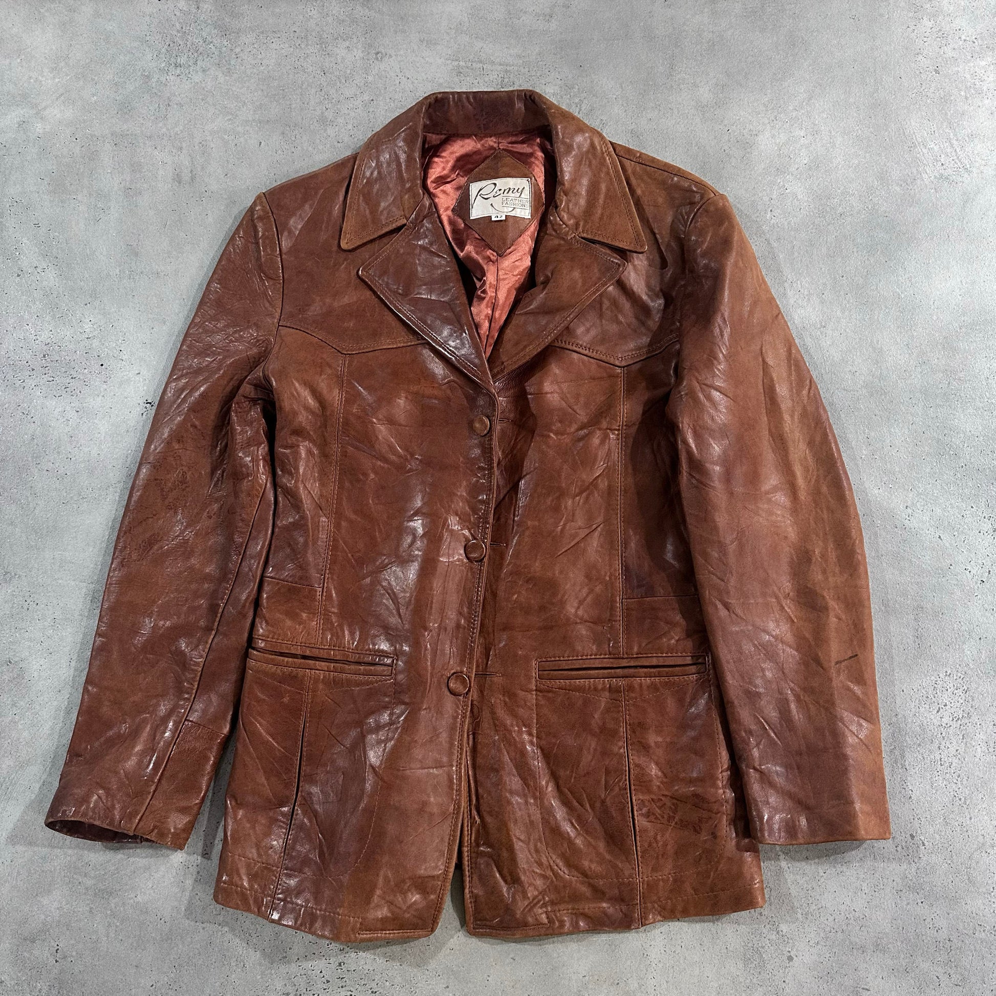Vintage 70s-90s USA Leather Jackets