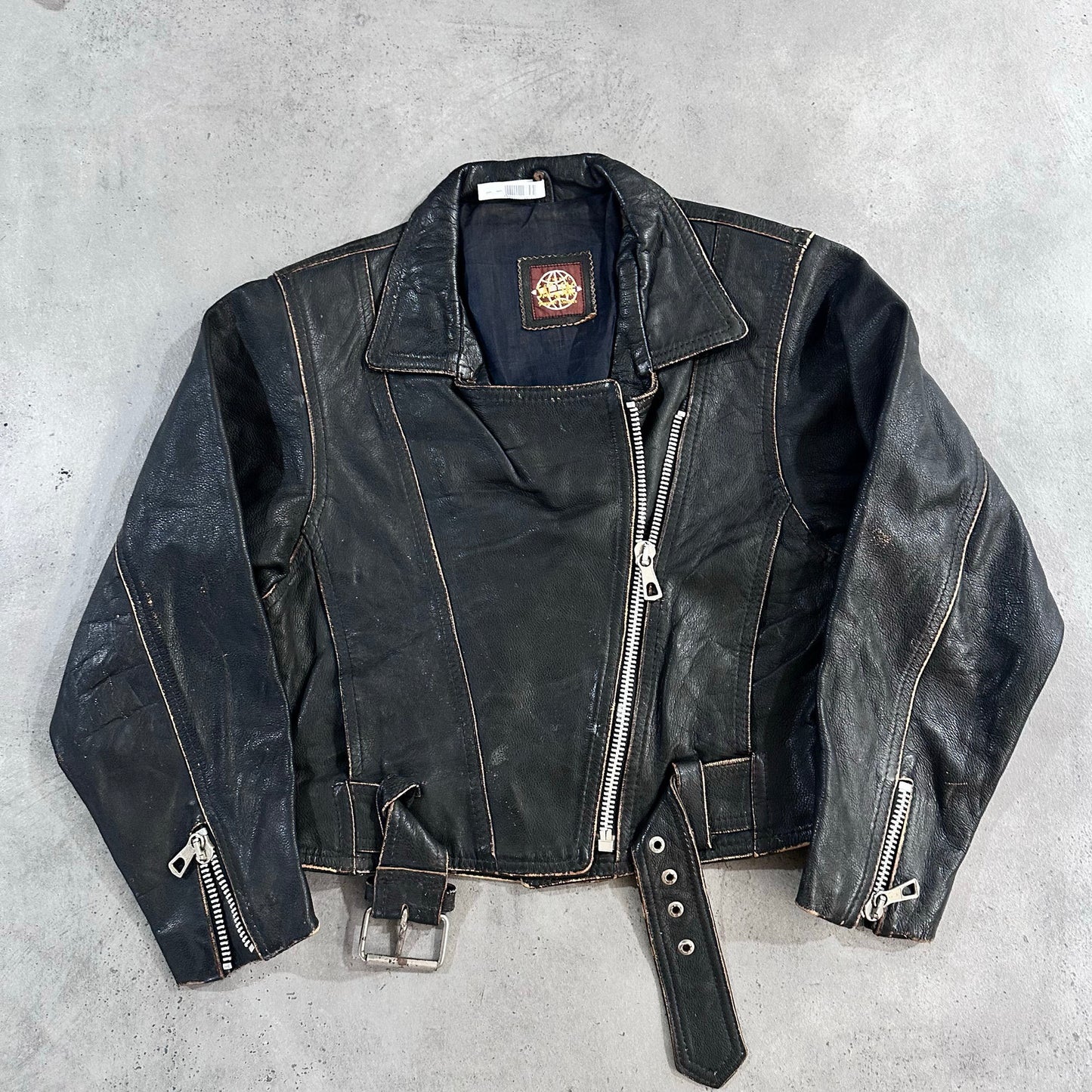 Vintage 70s-90s Double Rider Leather Jackets