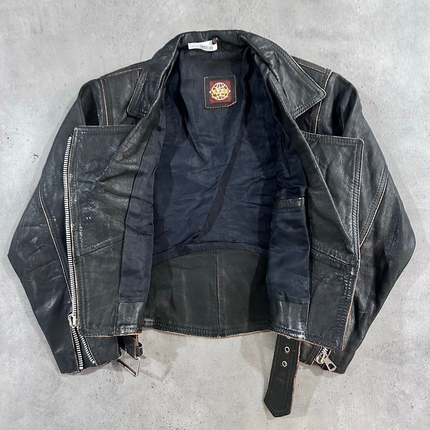 Vintage 70s-90s Double Rider Leather Jackets