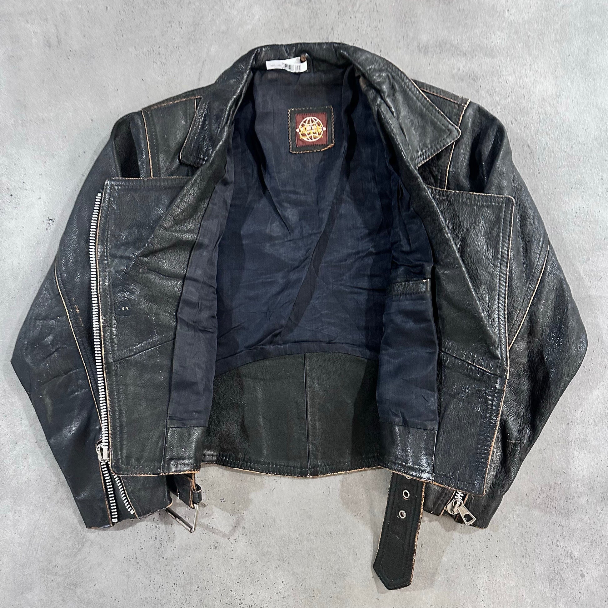 Vintage 70s-90s Double Rider Leather Jackets