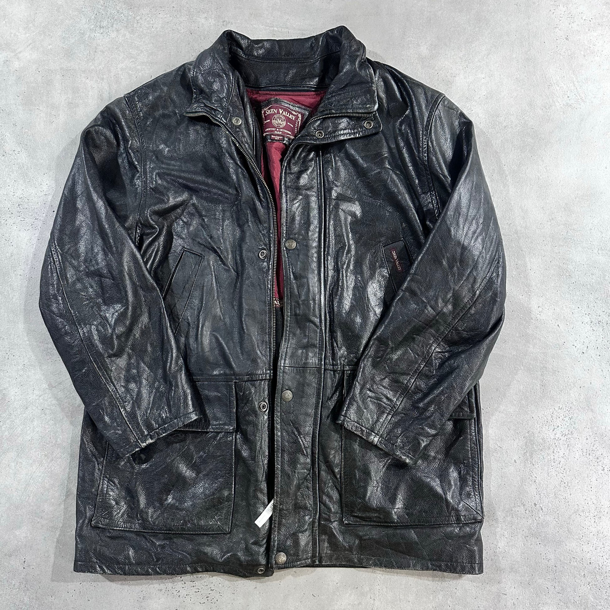 Vintage 70s-90s France Mid-Length Leather Jackets