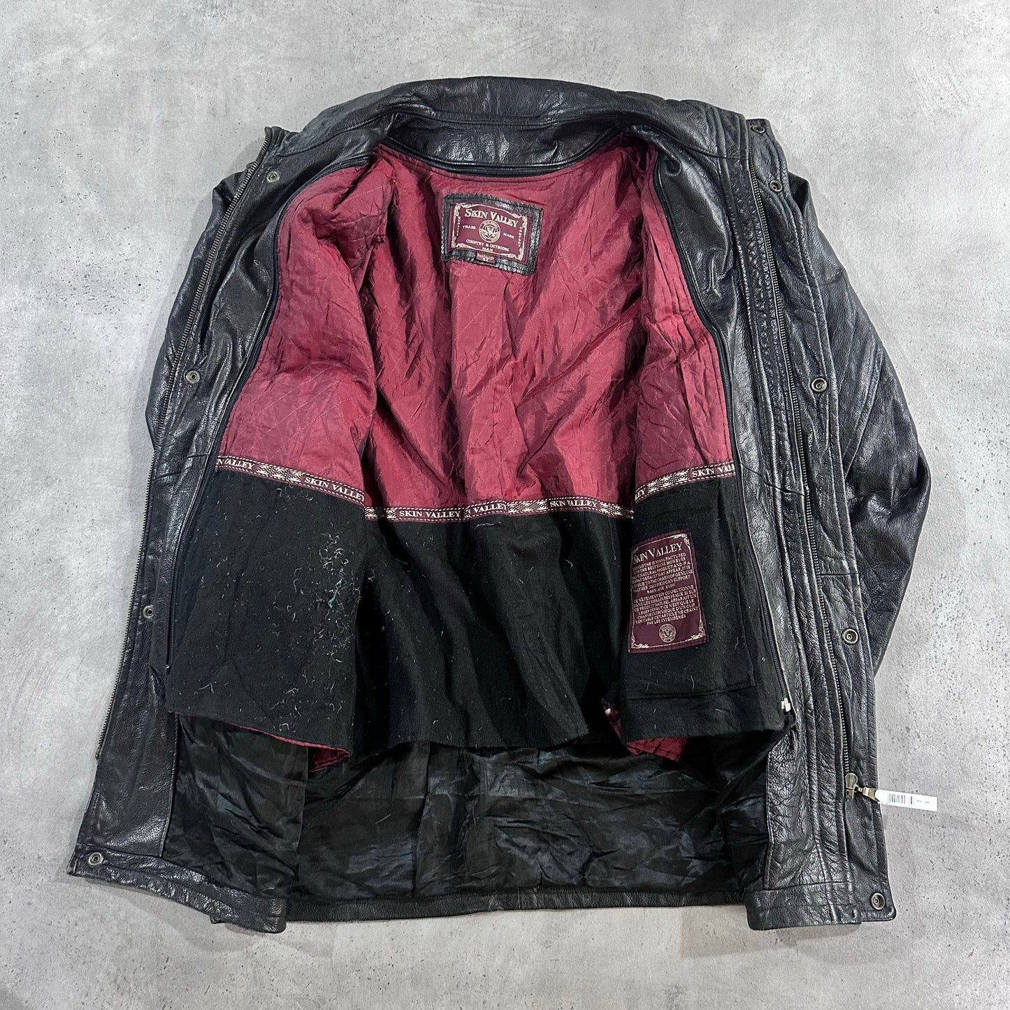 Vintage 70s-90s France Mid-Length Leather Jackets