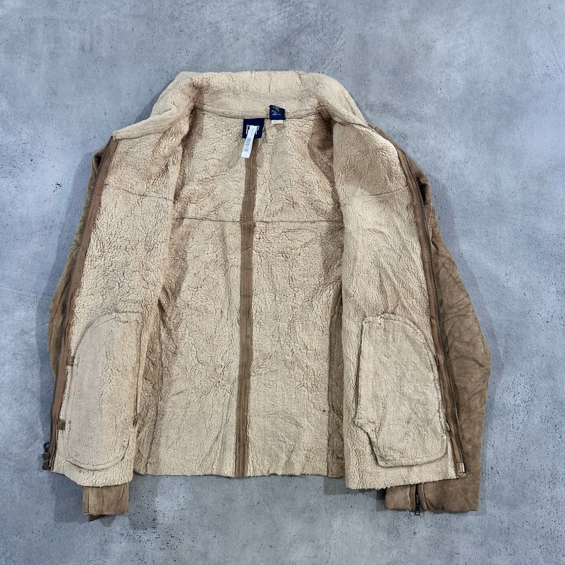 Vintage Gap Retro Leather Jackets