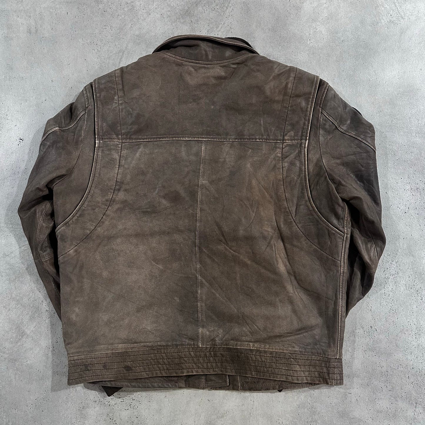 Vintage Italy Military Flight Leather Jackets
