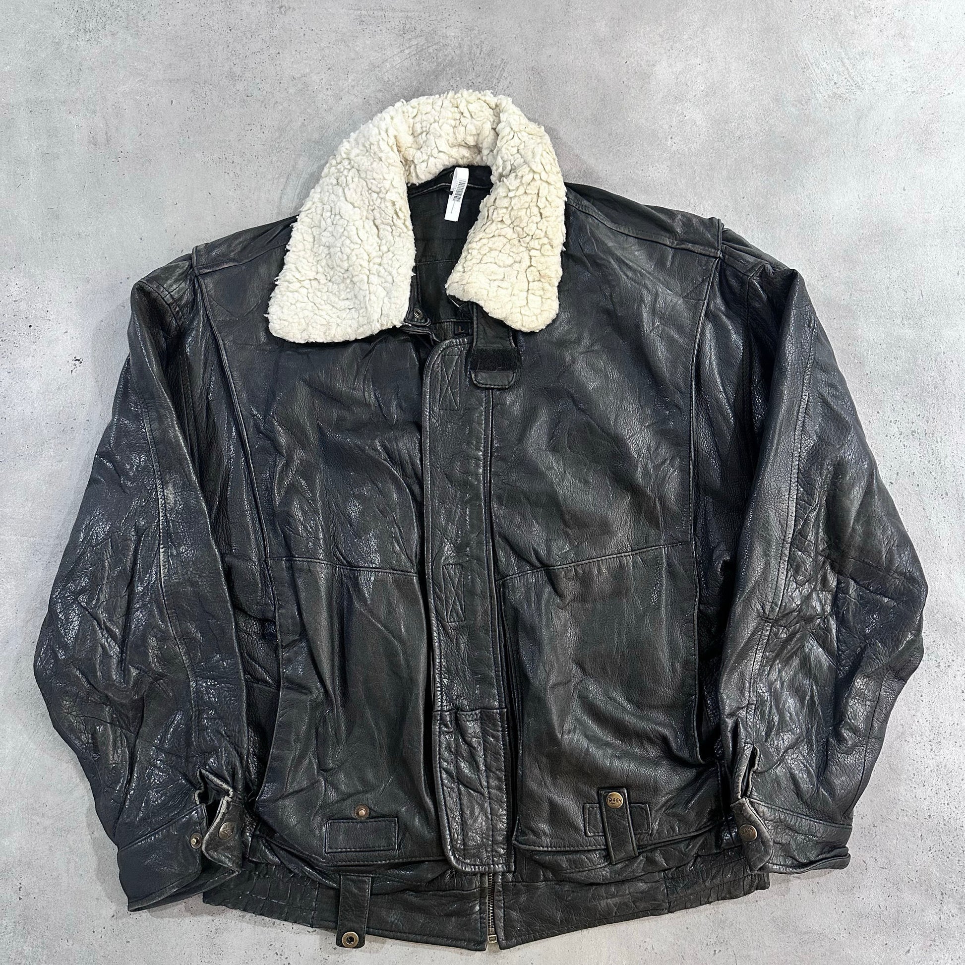 Vintage 70s-90s Germany Military Flight Leather Jackets