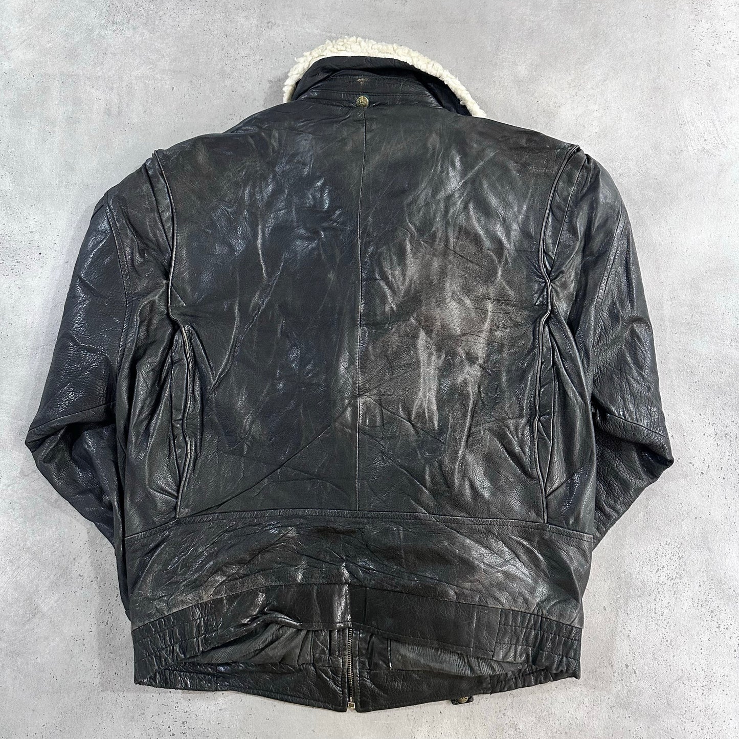 Vintage 70s-90s Germany Military Flight Leather Jackets
