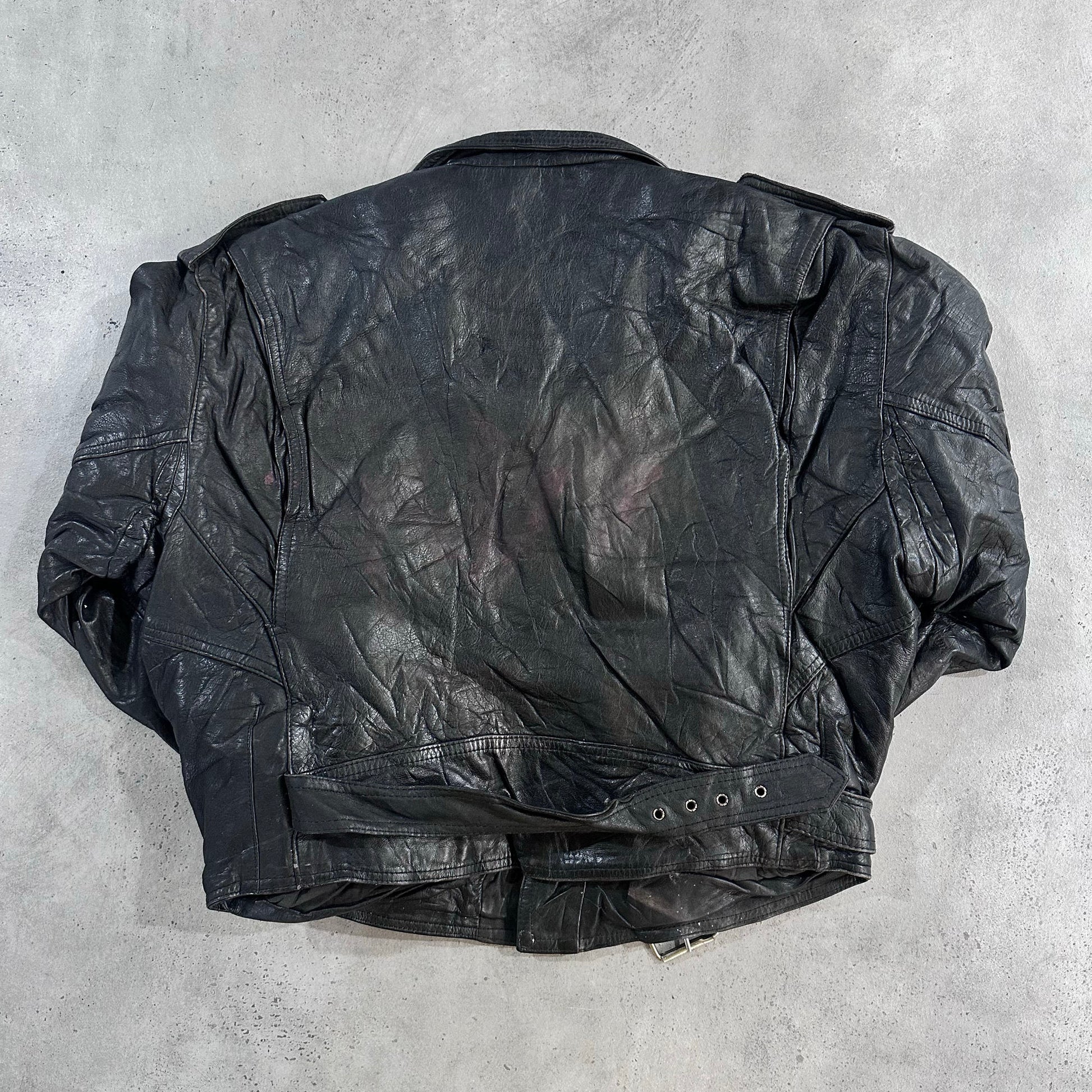 Vintage 70s-90s Double Rider Leather Jackets