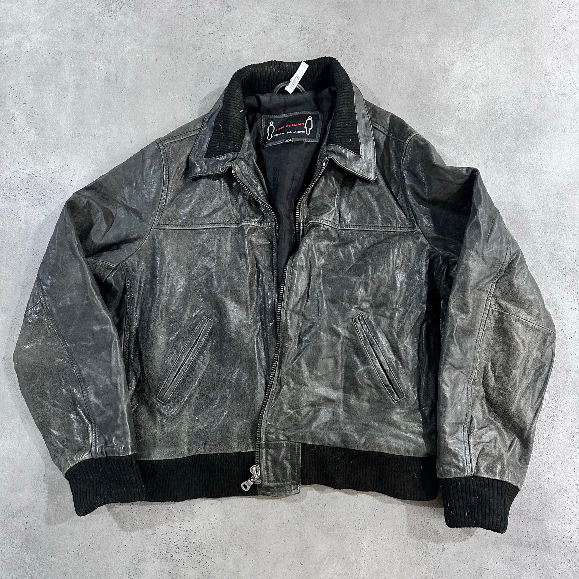 Vintage 70s-90s France Flight Leather Jackets