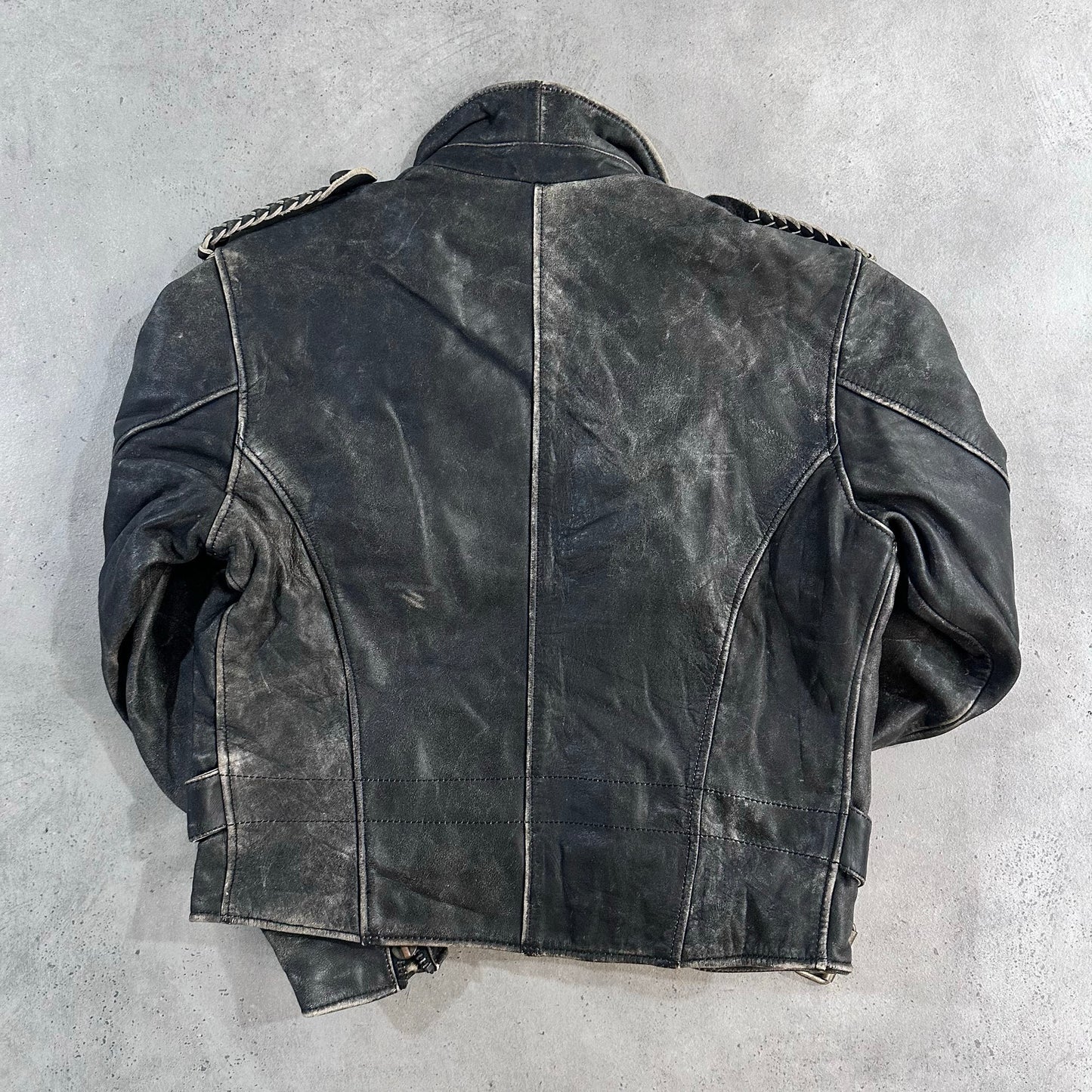 Vintage 70s-90s Double Rider Leather Jackets