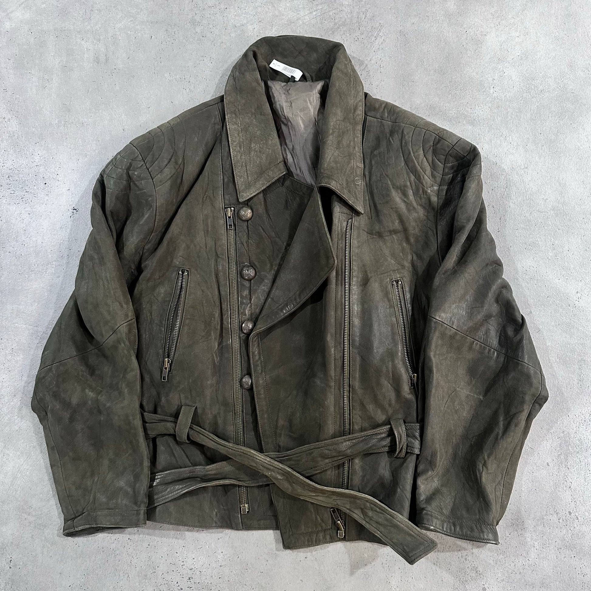 Vintage 70s-90s Germany Double Rider Leather Jackets