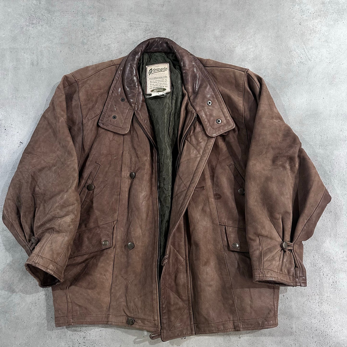 Vintage 70s-90s Retro Leather Jackets
