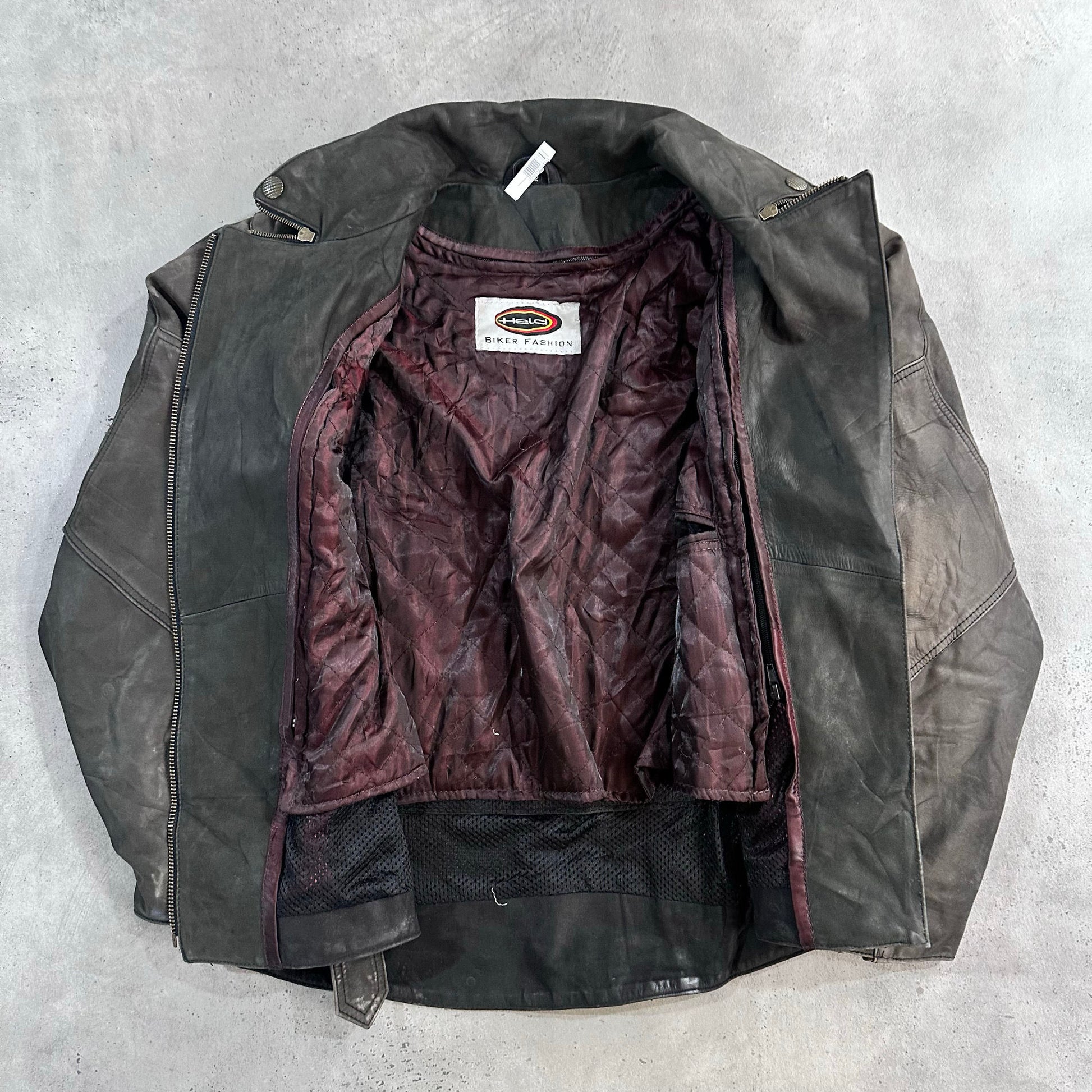 Vintage 70s-90s Germany Double Rider Leather Jackets